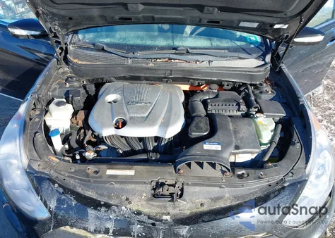 2014 Hyundai Sonata Hybrid Limited из США, поврежденный, VIN KMHEC4A40EA110484